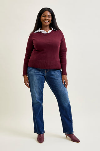 Kimberly Vintage Wash ThermaDENIM Straight Fit - PLUS