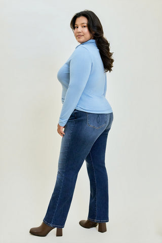 Kimberly Vintage Wash ThermaDENIM Straight Fit - PLUS
