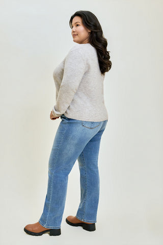 Kimberly Vintage Wash ThermaDENIM Straight Fit - PLUS