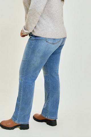 Kimberly Vintage Wash ThermaDENIM Straight Fit - PLUS
