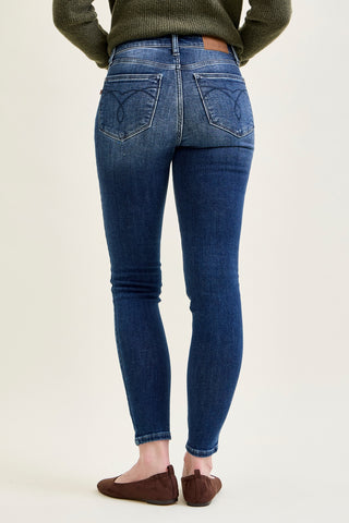 Lillian Mid Rise ThermaDENIM Skinny Jeans