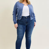 Lillian Mid Rise ThermaDENIM Skinny Jeans - PLUS