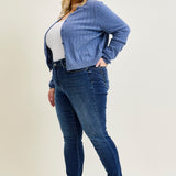 Lillian Mid Rise ThermaDENIM Skinny Jeans - PLUS