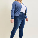 Lillian Mid Rise ThermaDENIM Skinny Jeans - PLUS