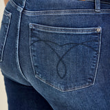 Lillian Mid Rise ThermaDENIM Skinny Jeans - PLUS