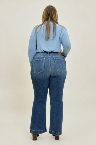 Charlotte Trouser Flare Jean (Petite) - PLUS