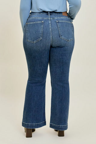 Charlotte Trouser Flare Jean (Petite) - PLUS