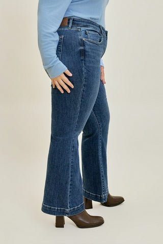 Charlotte Trouser Flare Jean (Petite) - PLUS