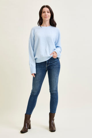 Jennifer Mid Rise ThermaDENIM Skinny Jeans