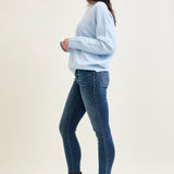 Jennifer Mid Rise ThermaDENIM Skinny Jeans