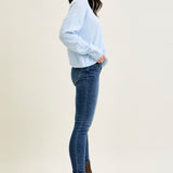 Jennifer Mid Rise ThermaDENIM Skinny Jeans