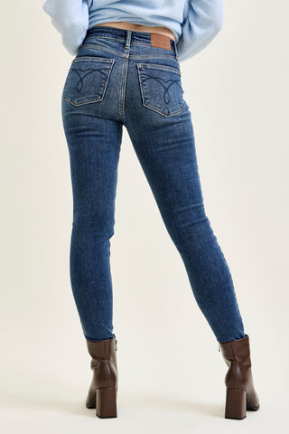 Jennifer Mid Rise ThermaDENIM Skinny Jeans