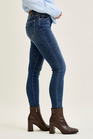 Jennifer Mid Rise ThermaDENIM Skinny Jeans