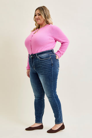 Jennifer Mid Rise ThermaDENIM Skinny Jeans - PLUS