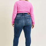Jennifer Mid Rise ThermaDENIM Skinny Jeans - PLUS
