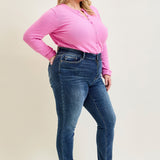 Jennifer Mid Rise ThermaDENIM Skinny Jeans - PLUS