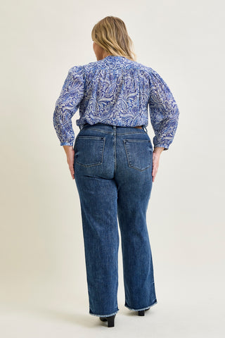 Carrie Mid Rise Wide Leg - PLUS