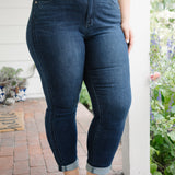 Maya High Rise Boyfriend Jeans - PLUS