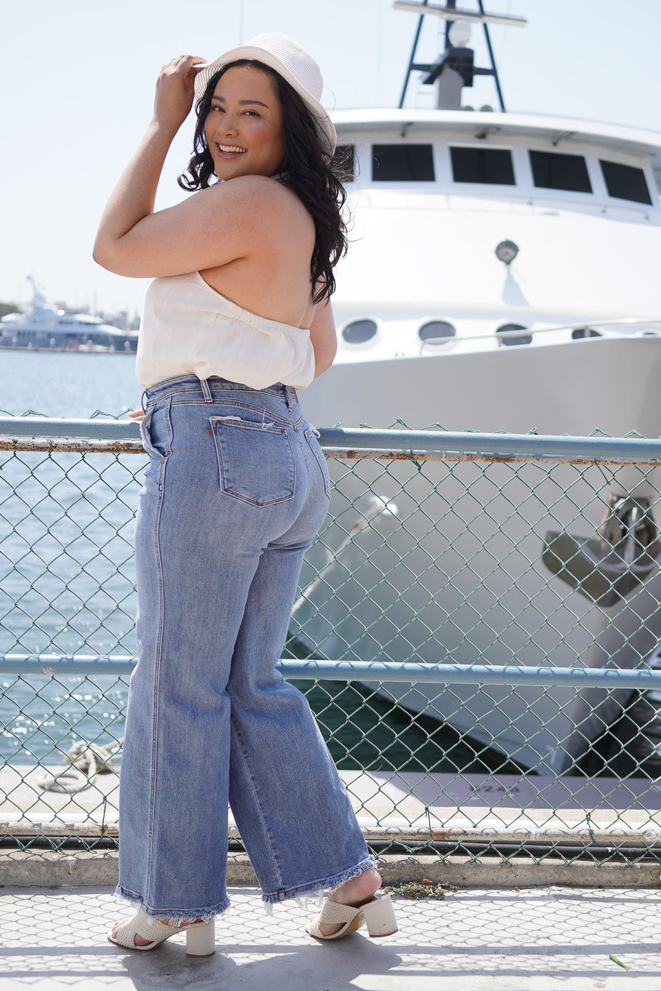 Judy Blue Full Size High-Waisted Slim Short Plus Size