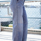 Sage High Rise Retro Wide Leg