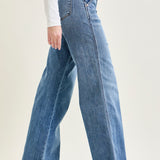 Sage High Rise Retro Wide Leg