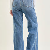 Sage High Rise Retro Wide Leg