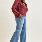 Sage High Rise Retro Wide Leg - PLUS