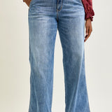 Sage High Rise Retro Wide Leg - PLUS