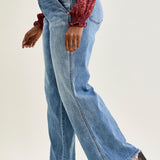 Sage High Rise Retro Wide Leg - PLUS