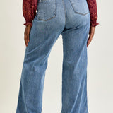 Sage High Rise Retro Wide Leg - PLUS