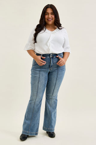 Charlotte Dusty Day Trouser Flare - PLUS