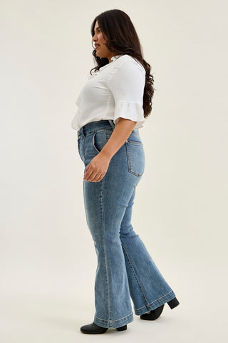 Charlotte Dusty Day Trouser Flare - PLUS