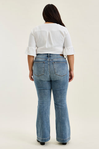 Charlotte Dusty Day Trouser Flare - PLUS