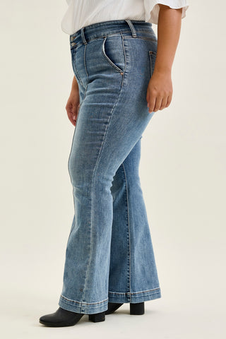 Charlotte Dusty Day Trouser Flare - PLUS
