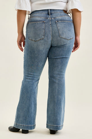 Charlotte Dusty Day Trouser Flare - PLUS