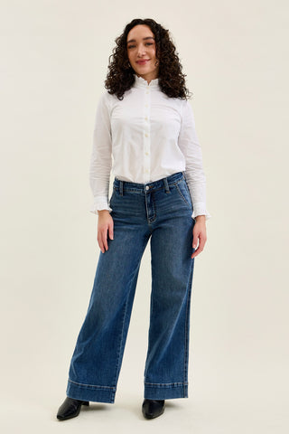 Lux Retro Wide Trouser (Petite)