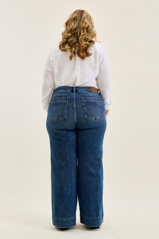 Lux Retro Wide Trouser (Petite) - PLUS