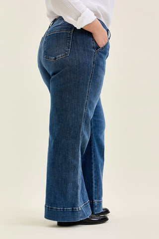 Lux Retro Wide Trouser (Petite) - PLUS