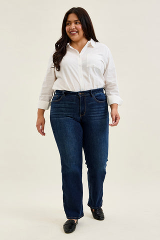 Kimberly Multi Inseam Straight Fit Jeans (Standard) - PLUS