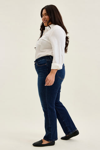Kimberly Multi Inseam Straight Fit Jeans (Standard) - PLUS