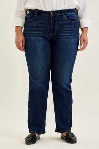 Kimberly Multi Inseam Straight Fit Jeans (Standard) - PLUS