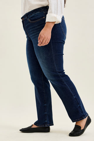 Kimberly Multi Inseam Straight Fit Jeans (Standard) - PLUS