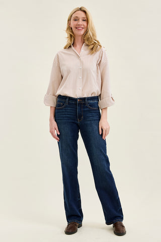 Kimberly Multi Inseam Straight Fit Jeans (Standard)