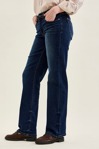 Kimberly Multi Inseam Straight Fit Jeans (Standard)