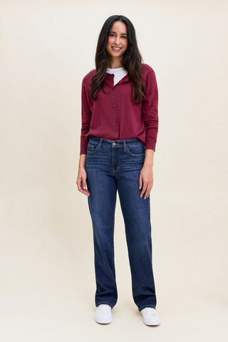 Kimberly Multi Inseam Straight Fit Jeans (Long)