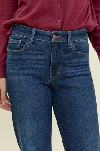 Kimberly Multi Inseam Straight Fit Jeans (Long)