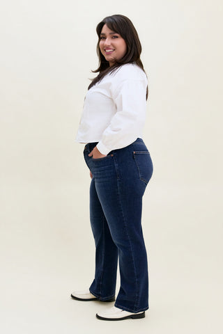Kimberly Multi Inseam Straight Fit Jeans (Short) - PLUS