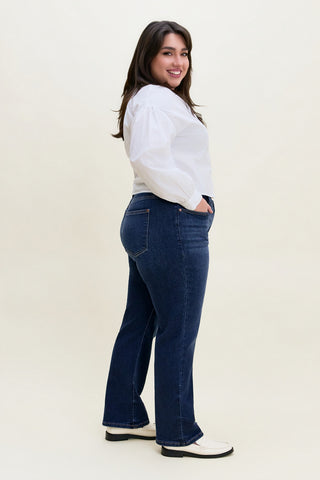 Kimberly Multi Inseam Straight Fit Jeans (Short) - PLUS