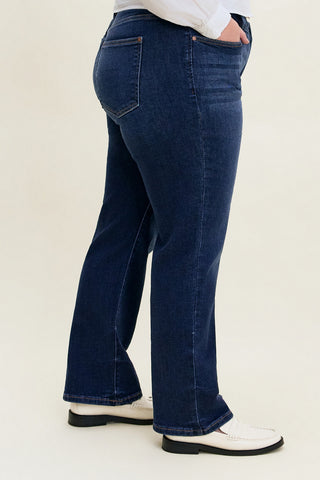 Kimberly Multi Inseam Straight Fit Jeans (Short) - PLUS