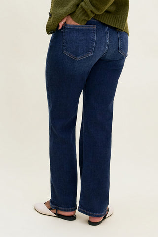 Kimberly Multi Inseam Straight Fit Jeans (Short)